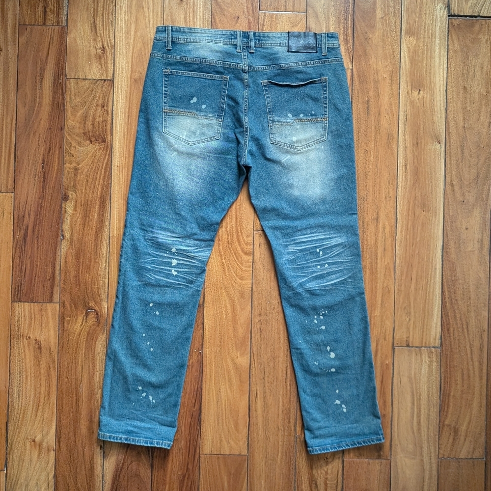 Switch Distressed Denim Pants (38)